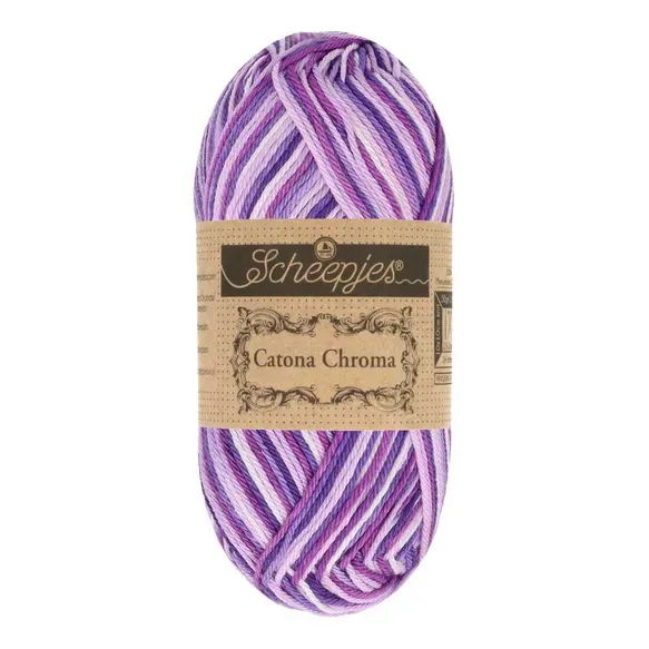 Scheepjes Catona Chroma 017 fil coton dégradé 50g