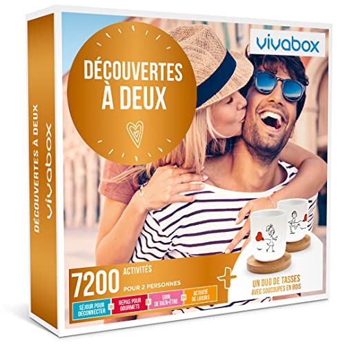Vivabox Découverte à Deux coffret cadeau 2 personnes 7200 activités