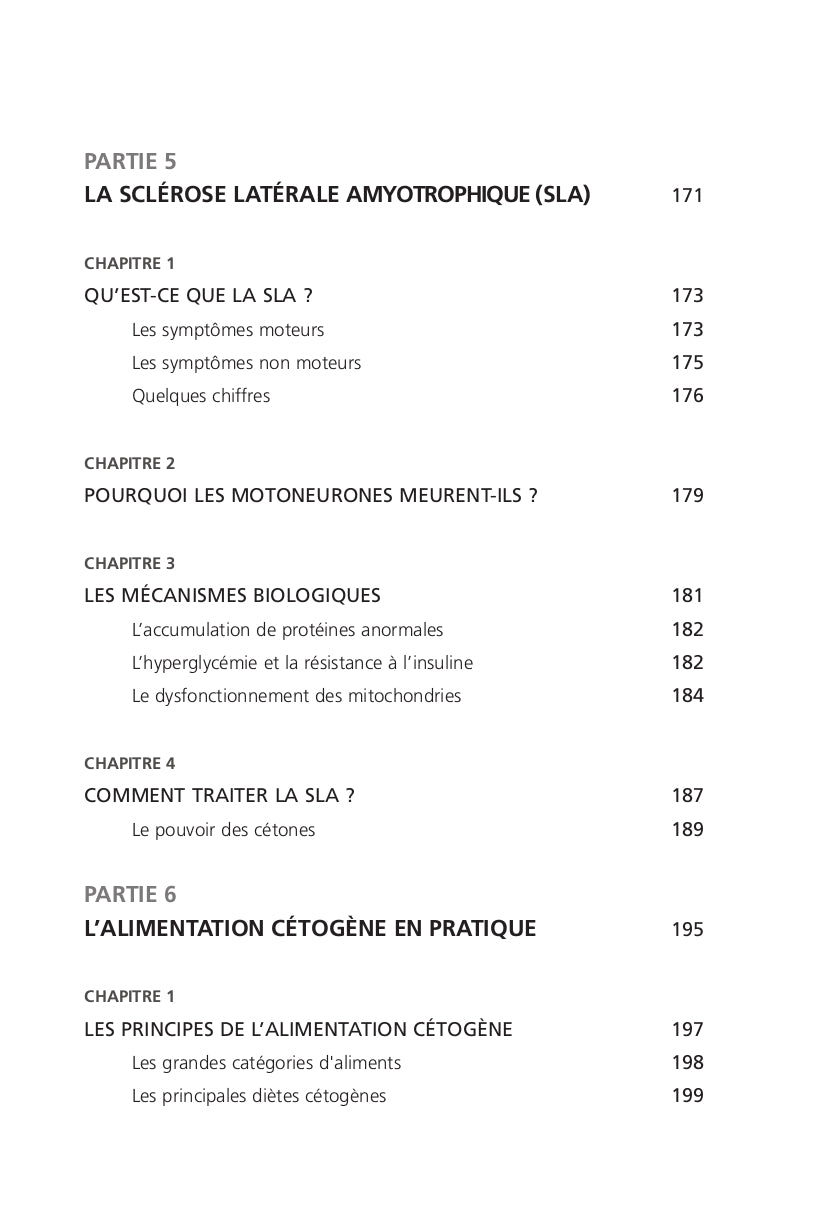 Souccar Médecine Régime cétogène cerveau livre broché menus