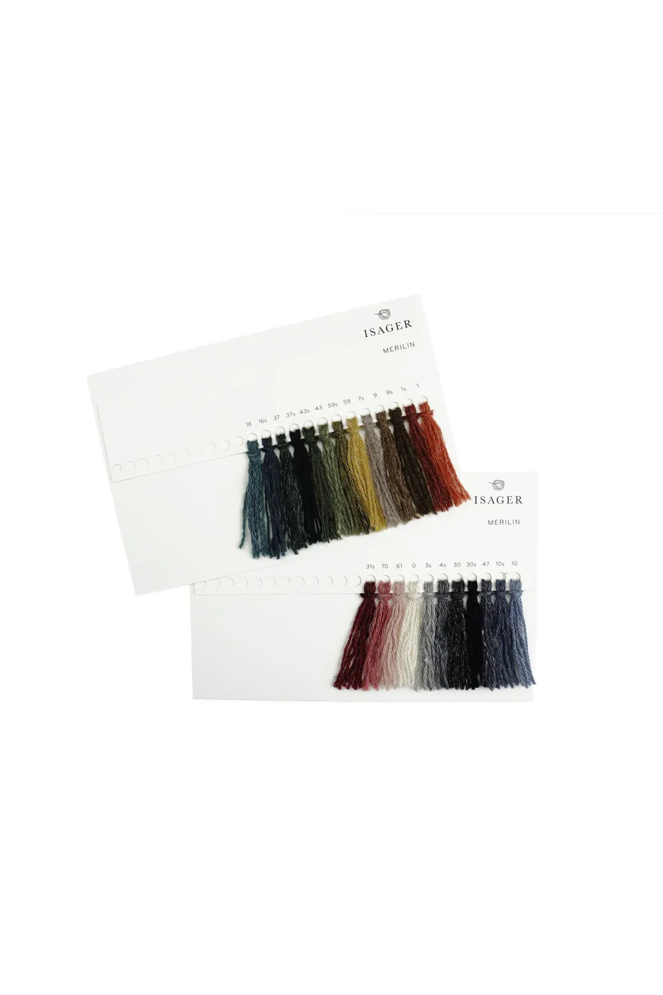 Isager Accessories Merilin nuancier carte couleurs