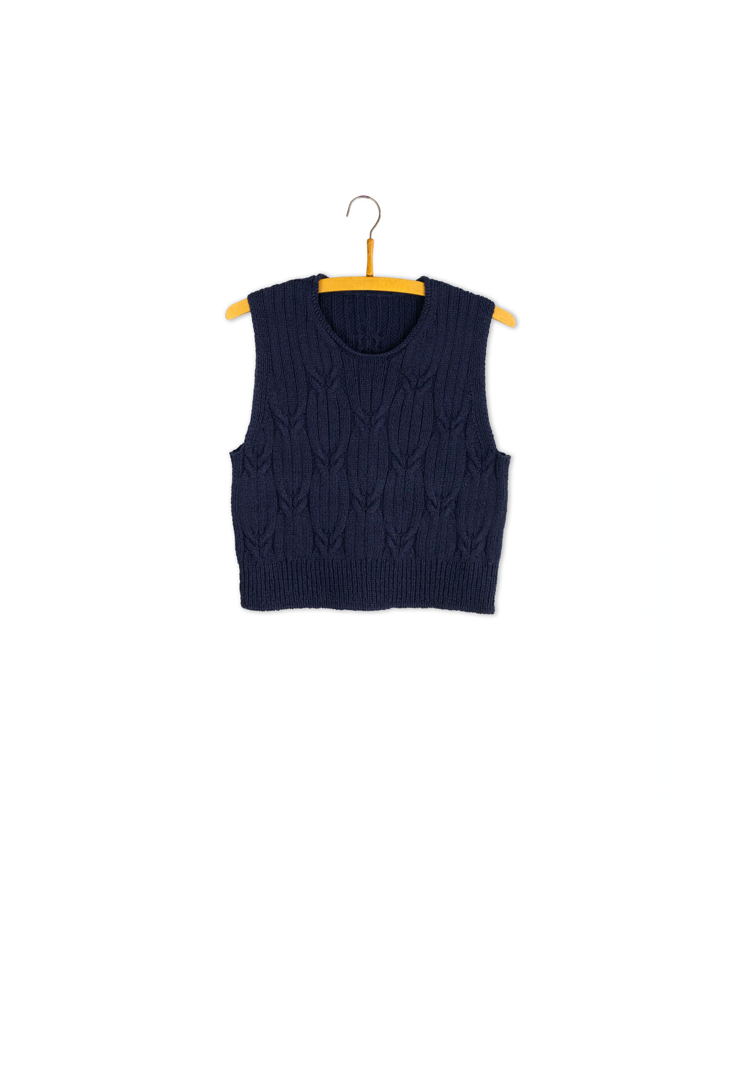 Isager Patterns Twist Top patron tricot top femme