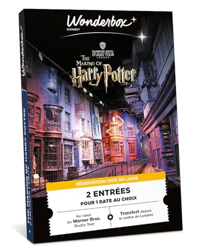 Wonderbox Harry Potter Studio coffret cadeau 2 personnes visite studio