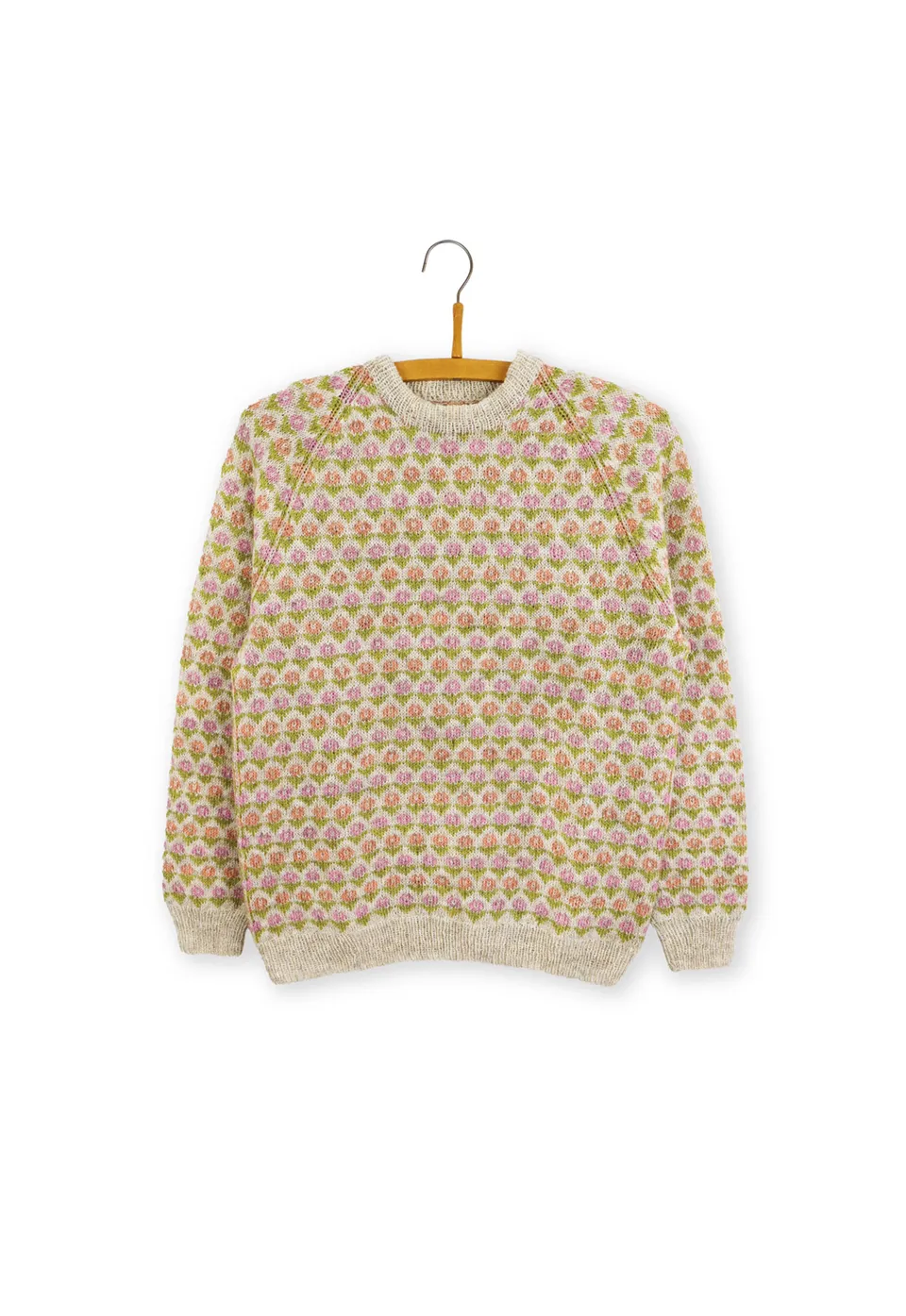 Isager Patterns Blomster opskrift patron tricot fleurs