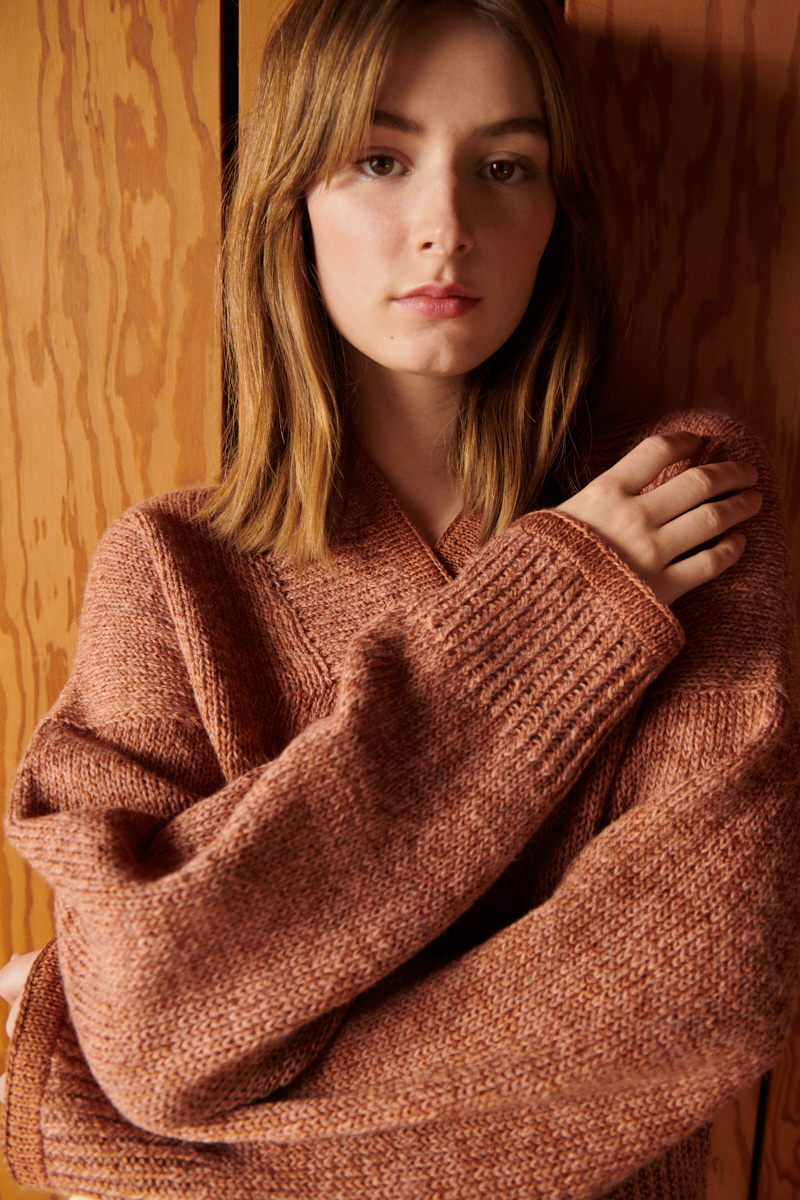 Isager Yarn Kits Dune pullover kit tricot pull laine