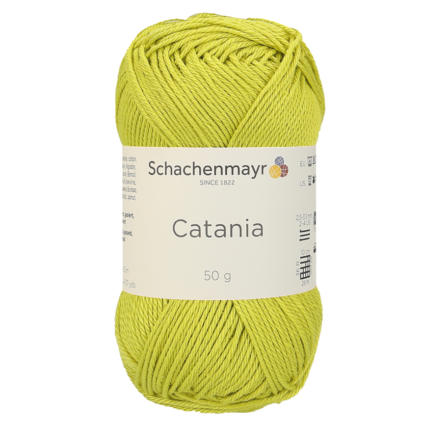 Schachenmayr Catania 0245 pelote coton anis amigurumi