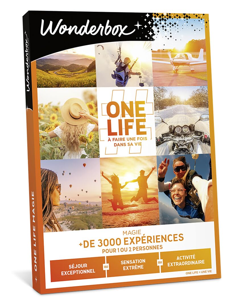 Wonderbox One Life Magie coffret cadeau sensations 1-2 pers