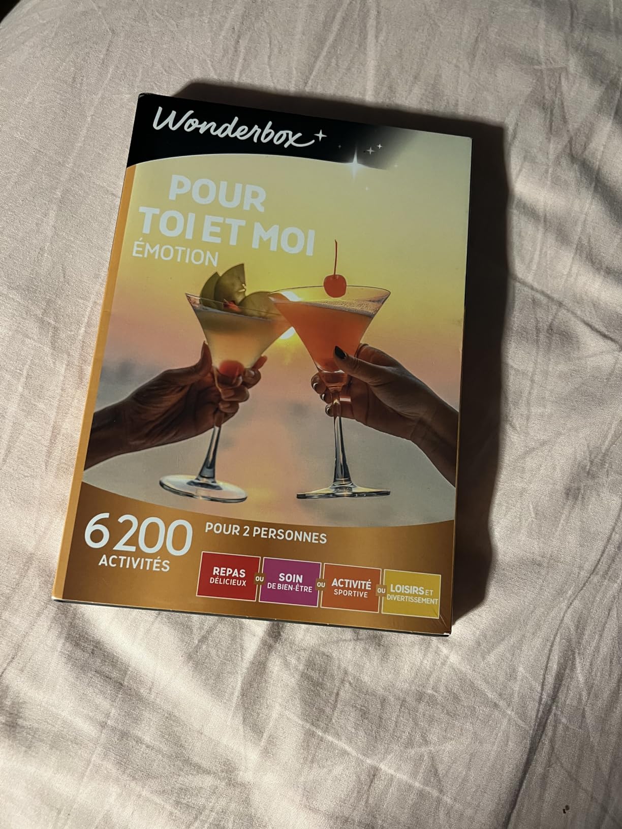 Wonderbox Pour Toi Et Moi Emotion coffret cadeau 2 pers