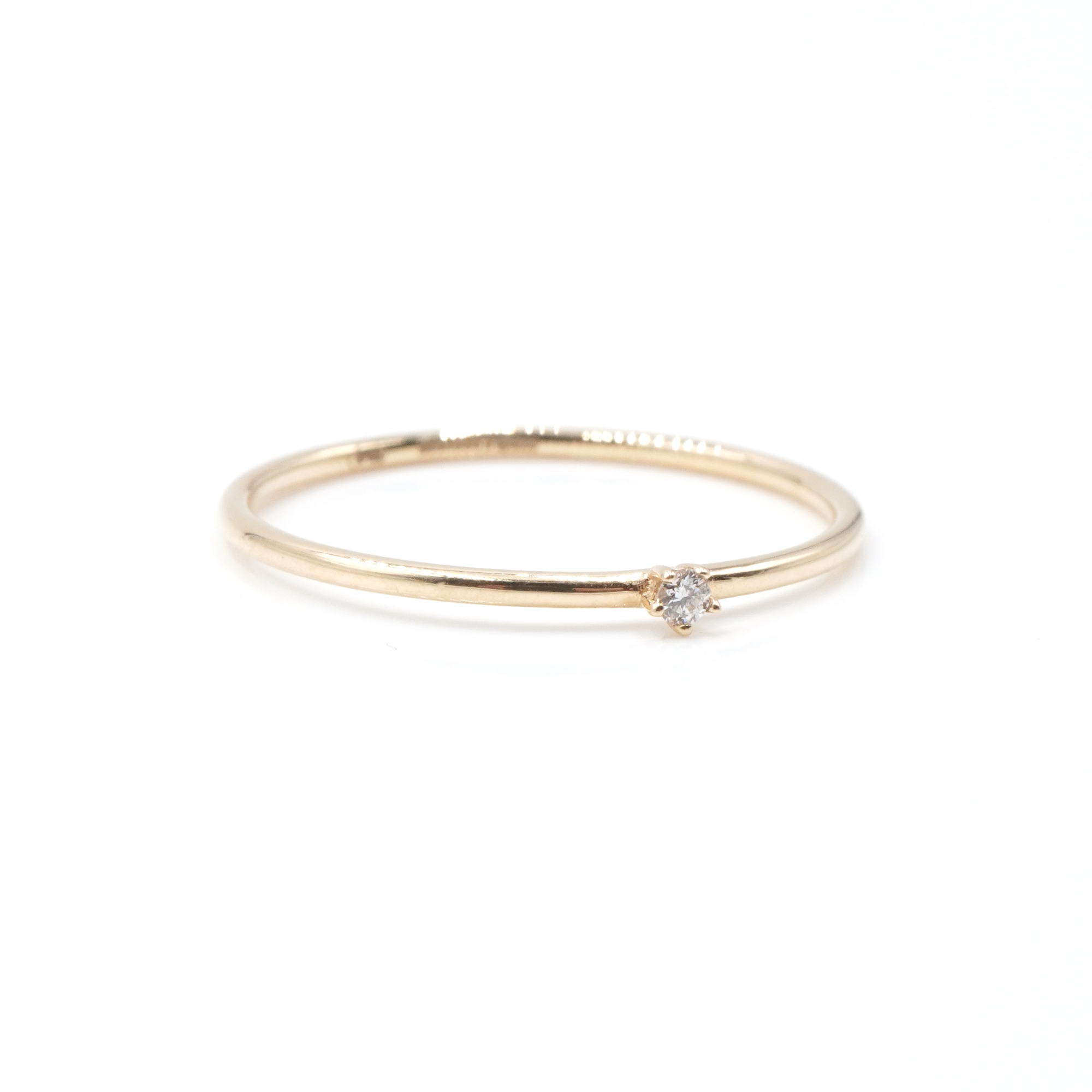 Angèle Brousse Circle bague diamant n°1.6 or jaune 18 carats