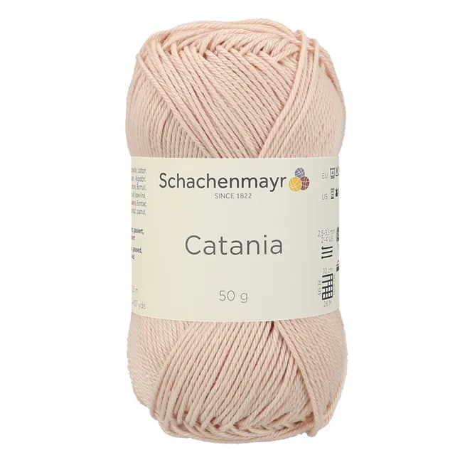 Schachenmayr Catania 0263 fil coton abricot 50 g