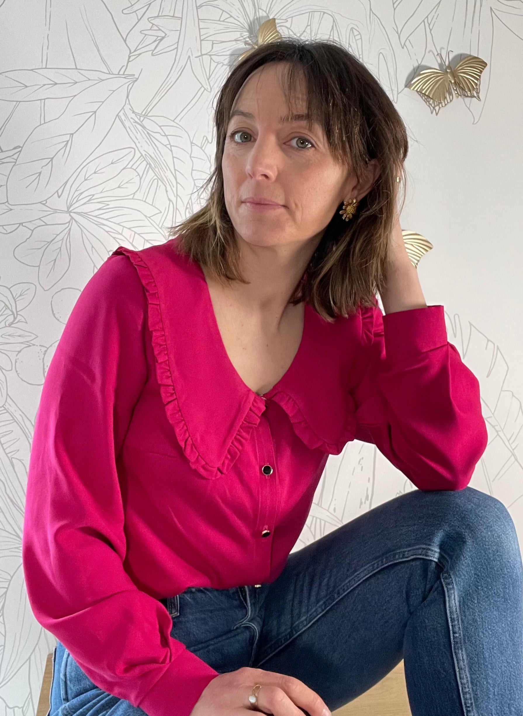 Laeti & Léa Cho patron blouse robe femme PDF 34-50 col plat