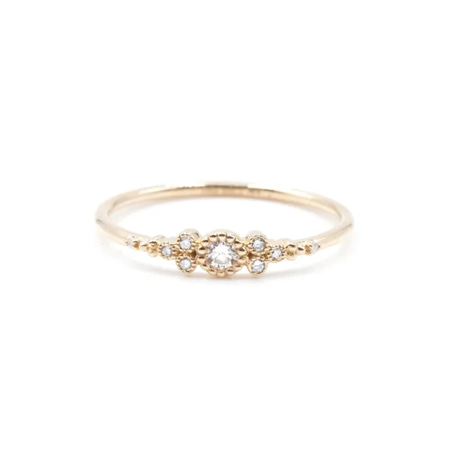 Angèle Brousse Little Paradis bague diamants or 18 carats