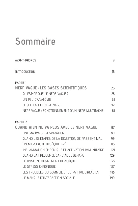 Souccar Editions Activez votre nerf vague livre stress broché