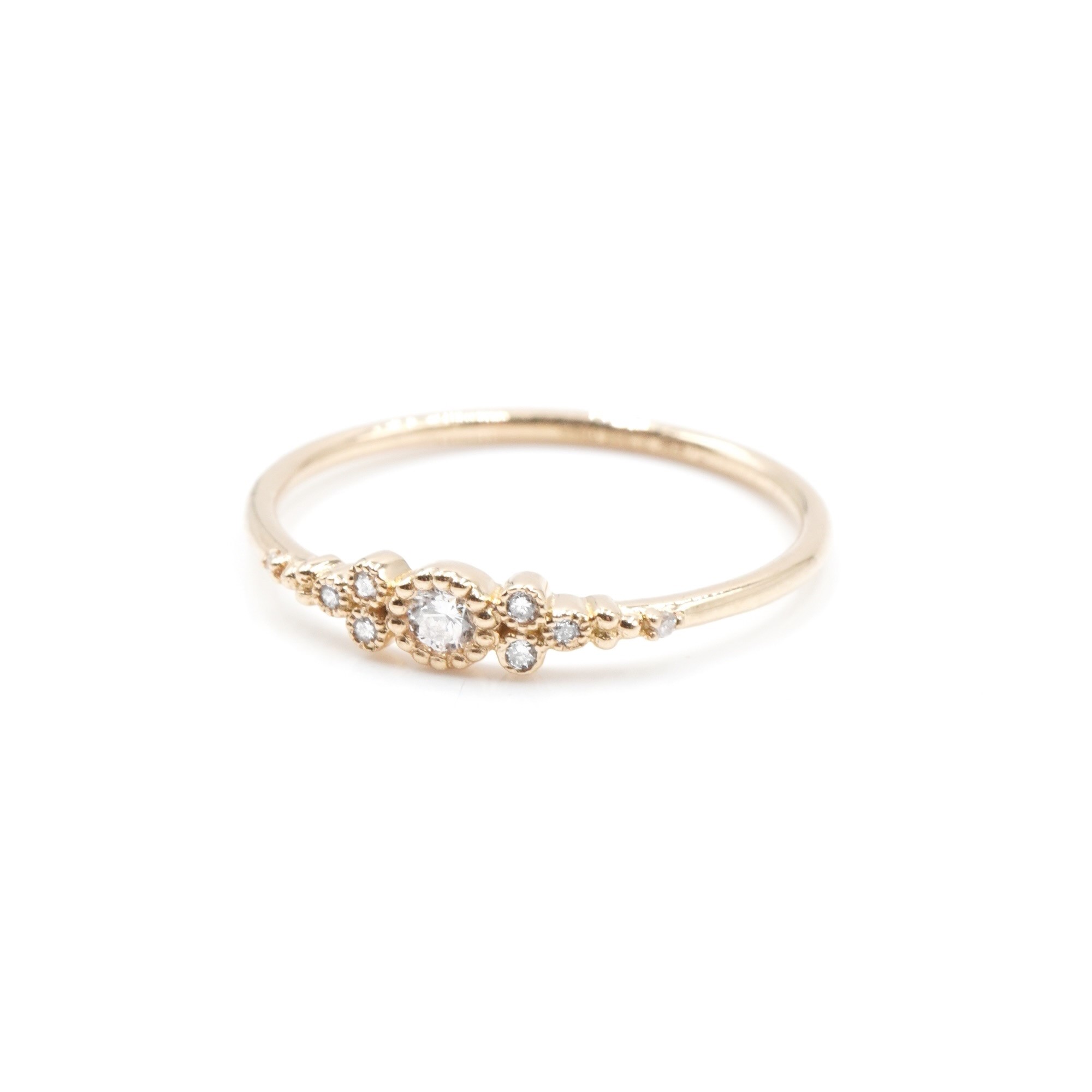 Angèle Brousse Little Paradis bague diamants or 18 carats