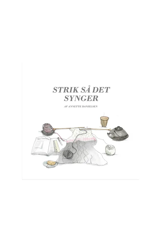 Isager Strik så det synger livre tricot laine
