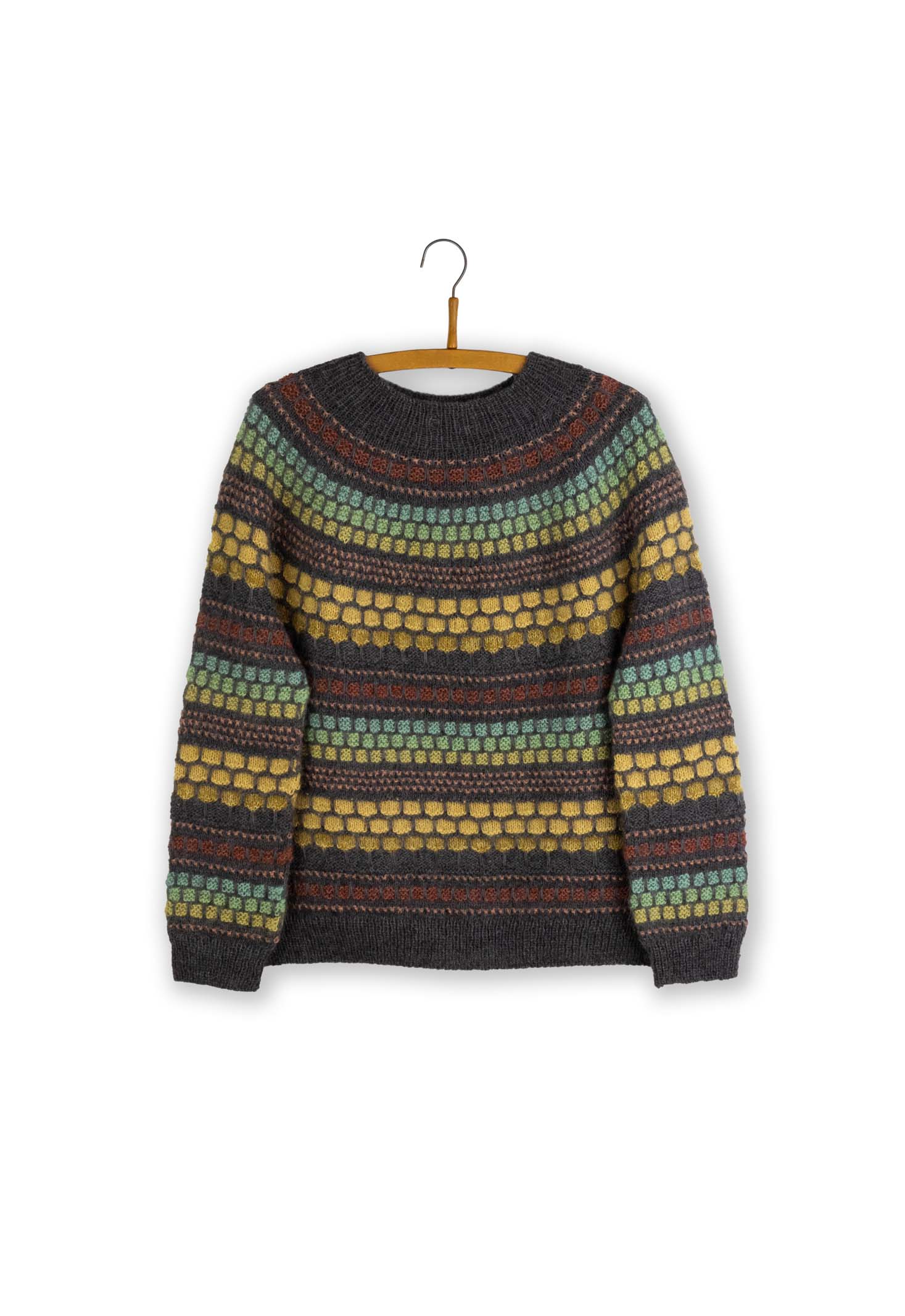 Isager Kagemusha Pattern patron tricot pull