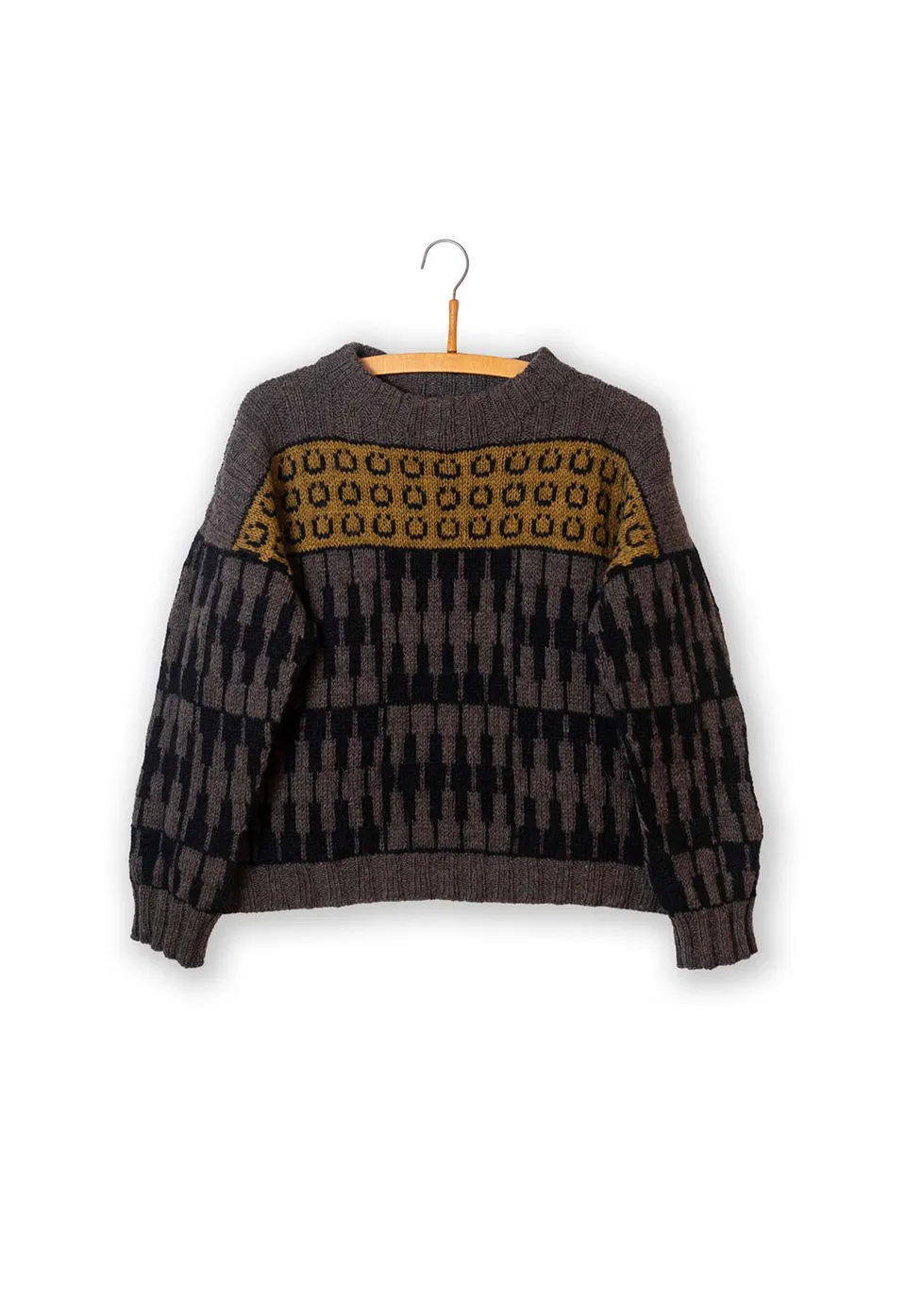 Isager Uganda kit tricot pull