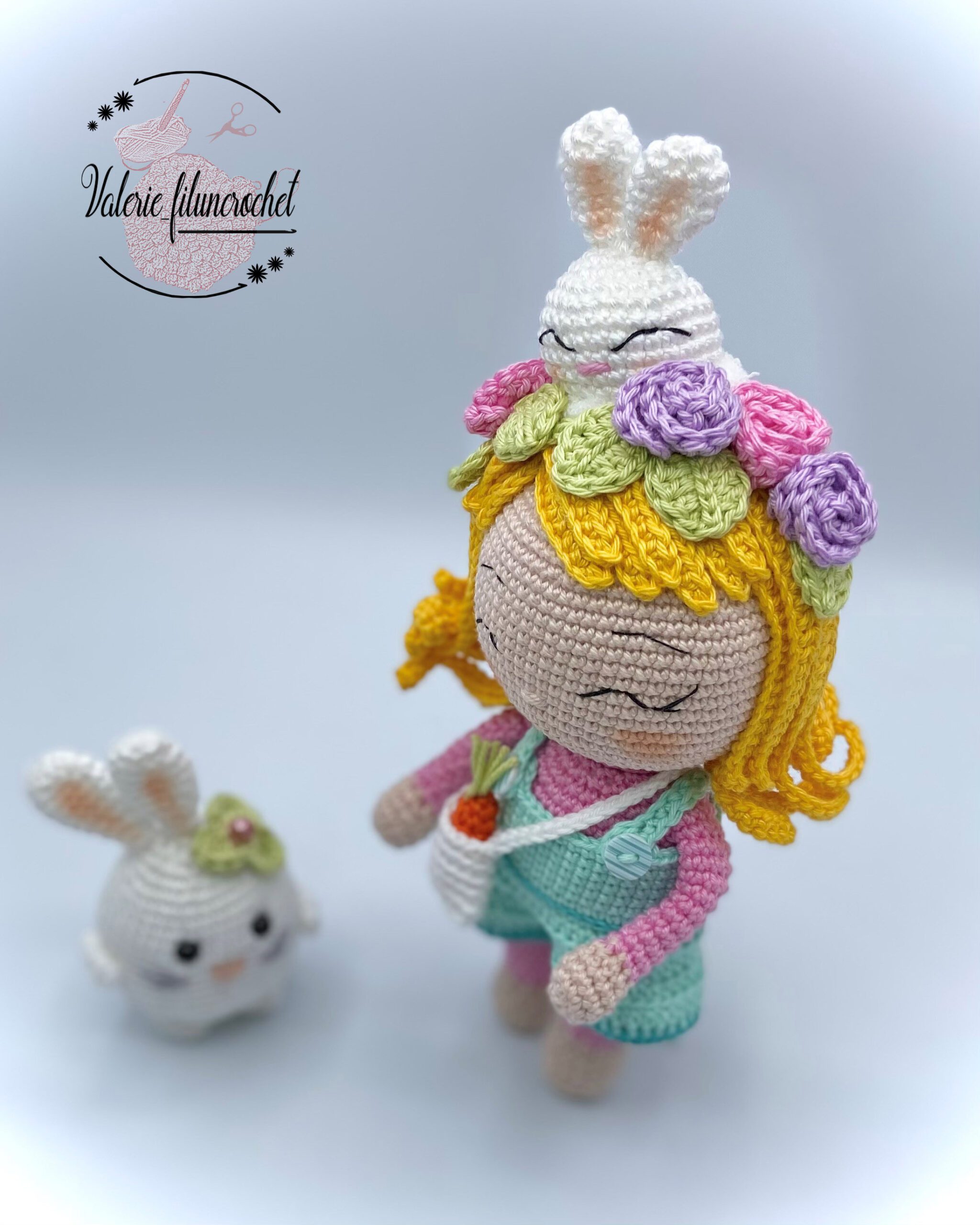 Valerie Fil Un Crochet Mélanie fête Pâques patron crochet PDF Pâques