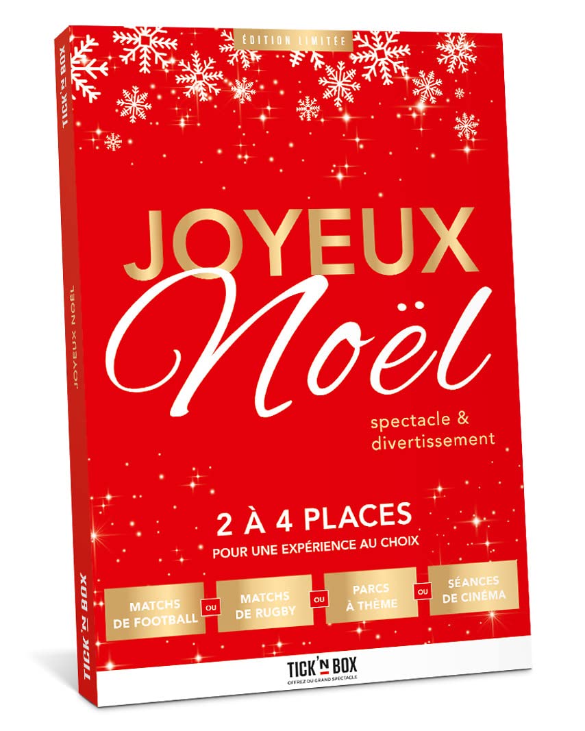 Tick&Box Multi Activité coffret cadeau 4 places sport et loisirs
