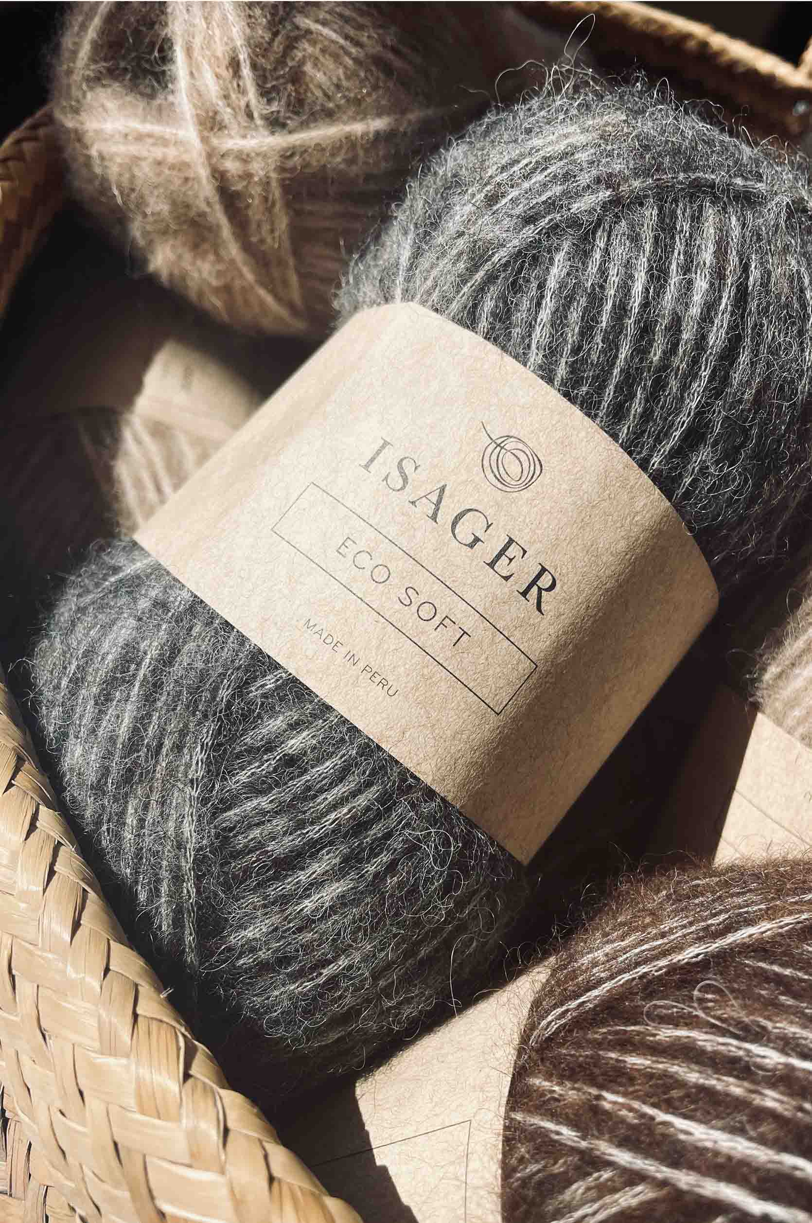Isager Yarn Soft fil à tricoter laine