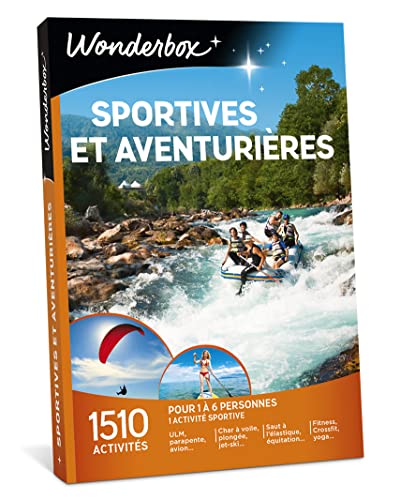 Wonderbox Sport & aventure Sportives Et Aventurières coffret 1510 activités