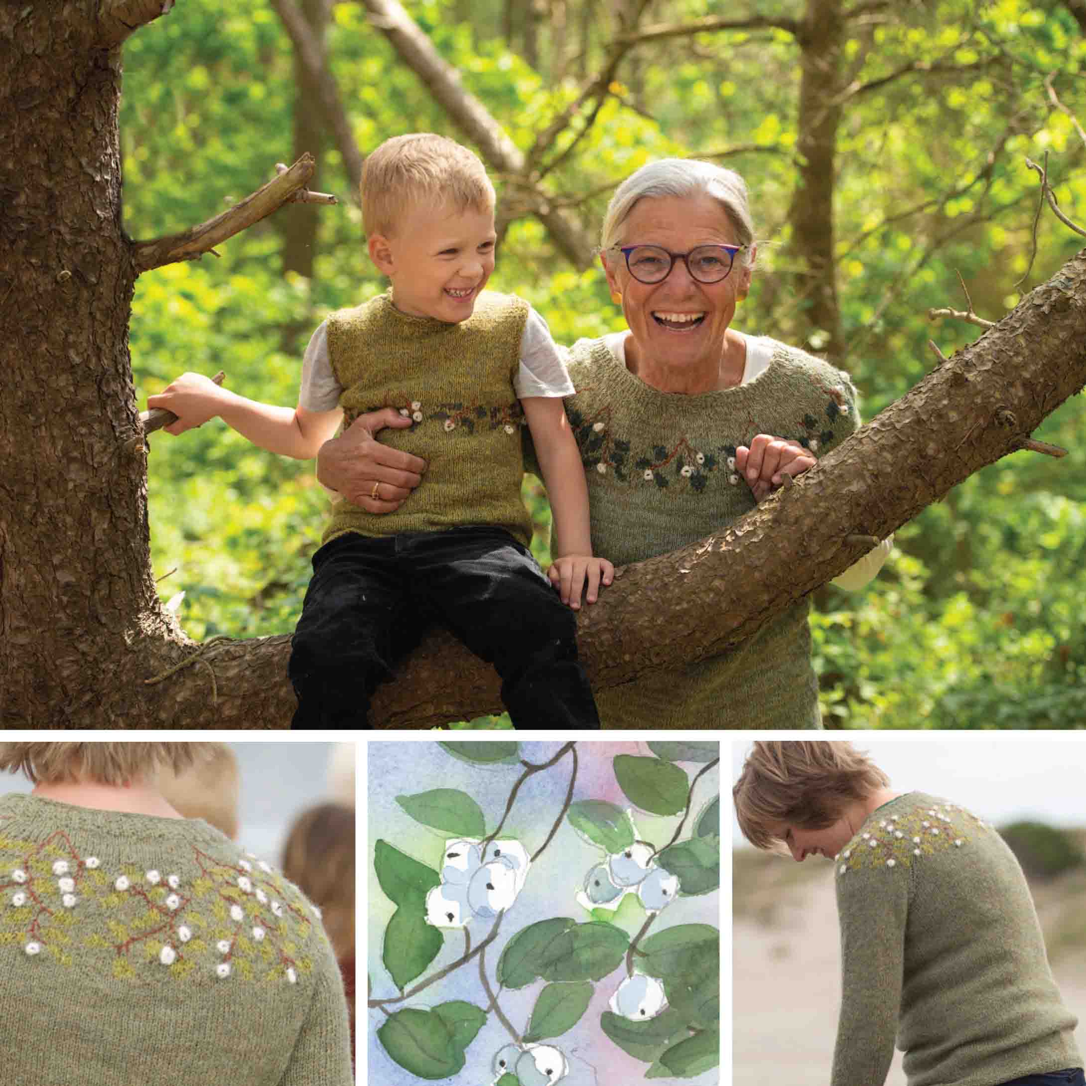 Isager Books Strejf af natur i strik livre tricot modèles laine