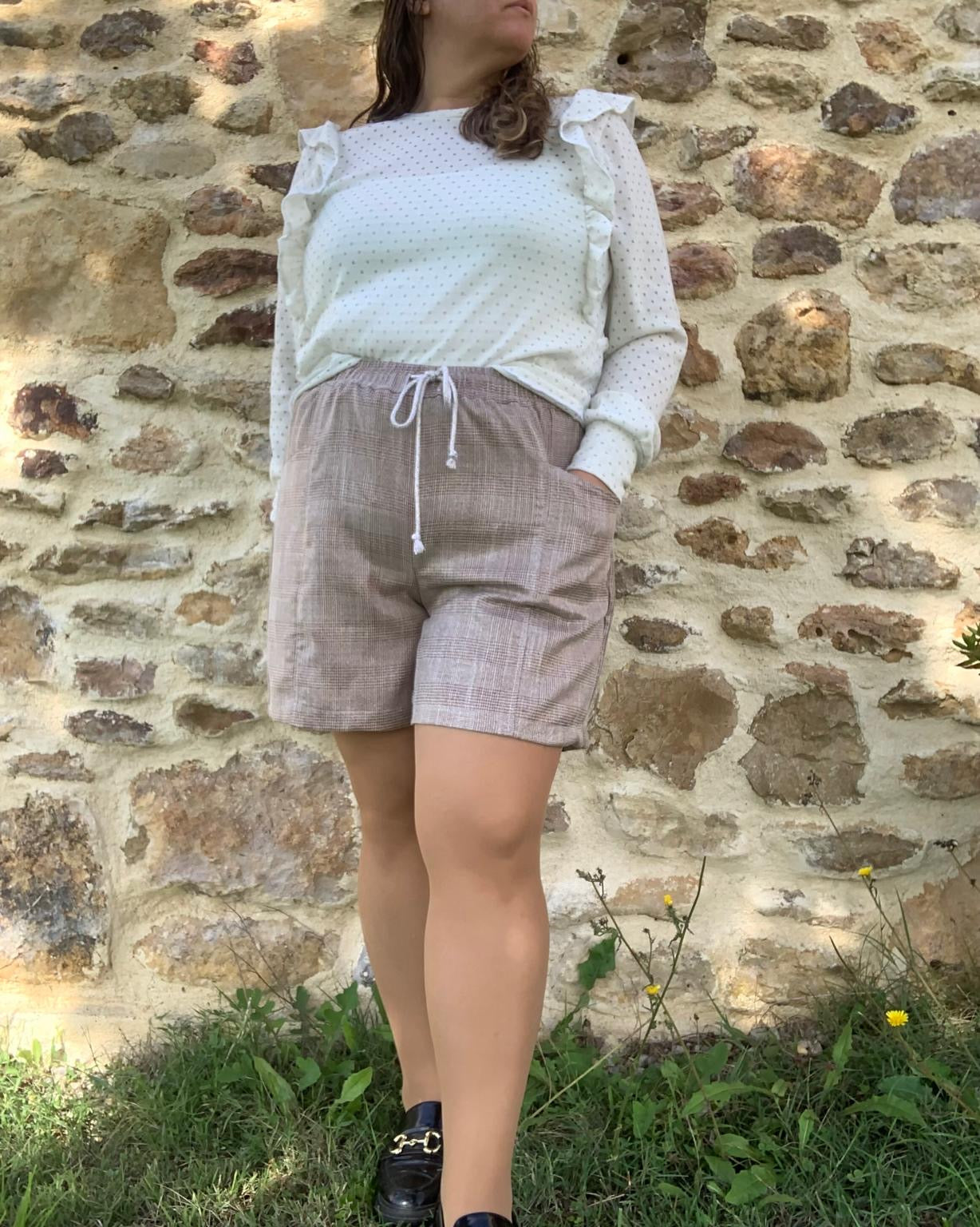 Laeti & Léa Sylvain patron pantalon femme PDF taille élastique