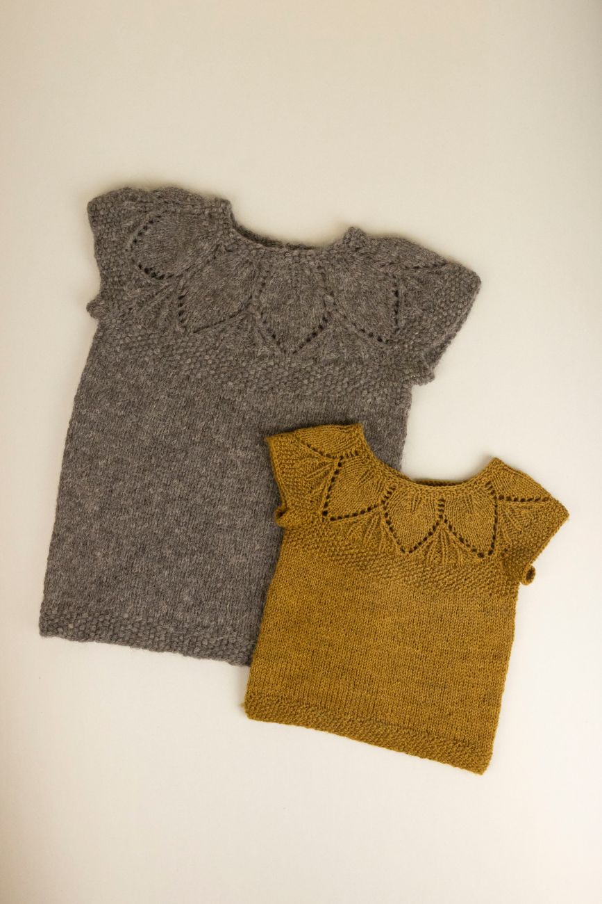 Isager Clara Vest kit tricot gilet laine