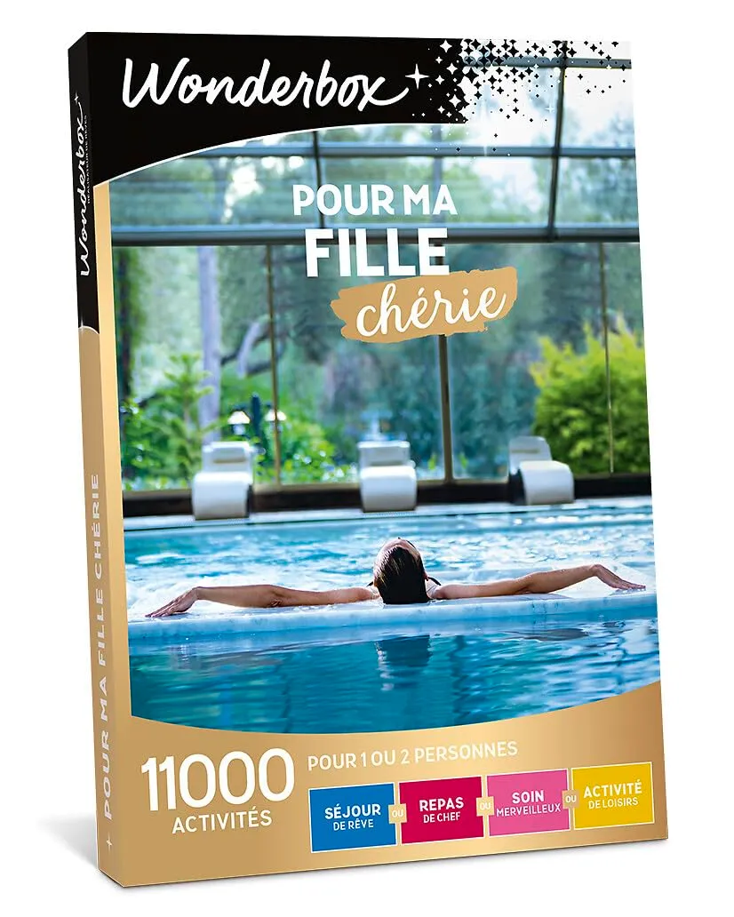 Wonderbox Ma Fille Chérie coffret multi-activités 1-2 pers