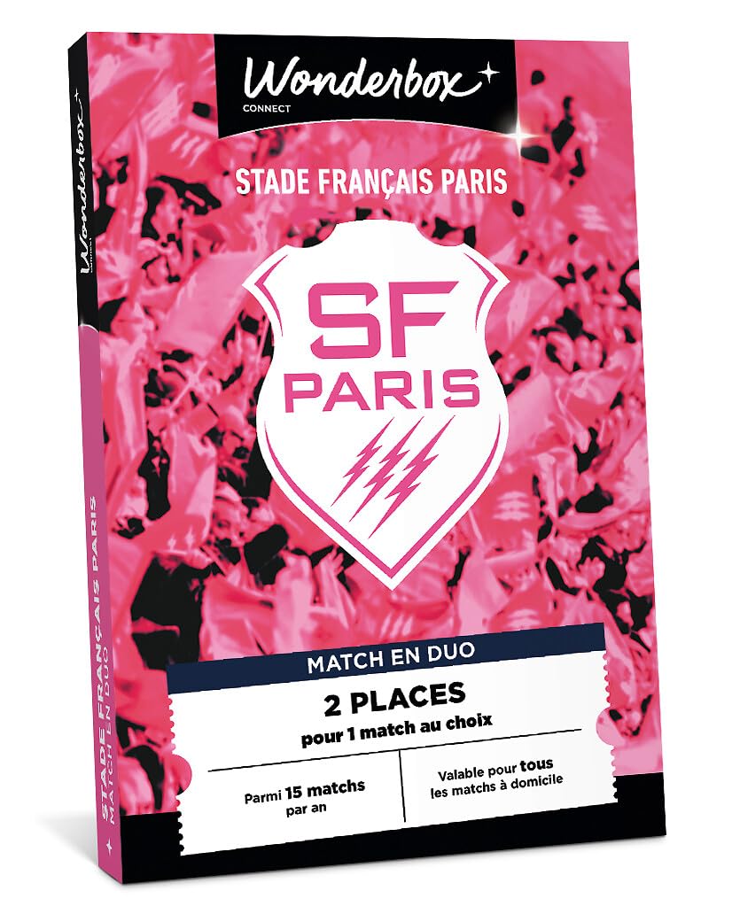 Wonderbox Évènements Sportifs Stade Français Paris coffret 2 pers.