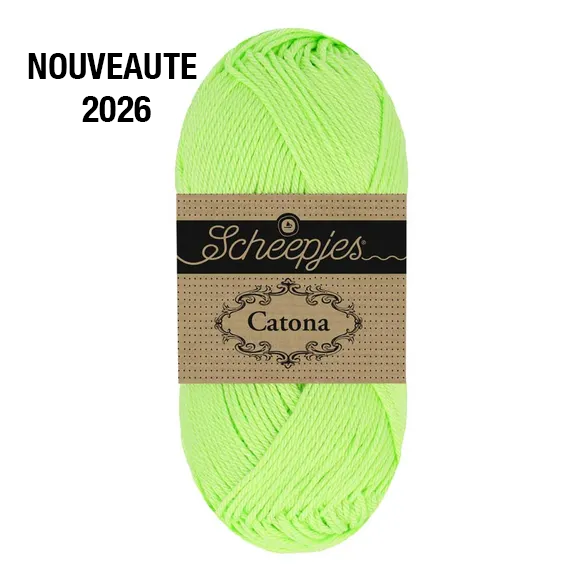 Scheepjes Catona 0107 fil coton pelote 50 g mercerisé