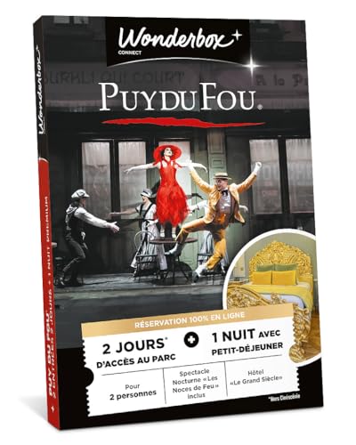 Wonderbox Puy du Fou Premium coffret cadeau 2 personnes