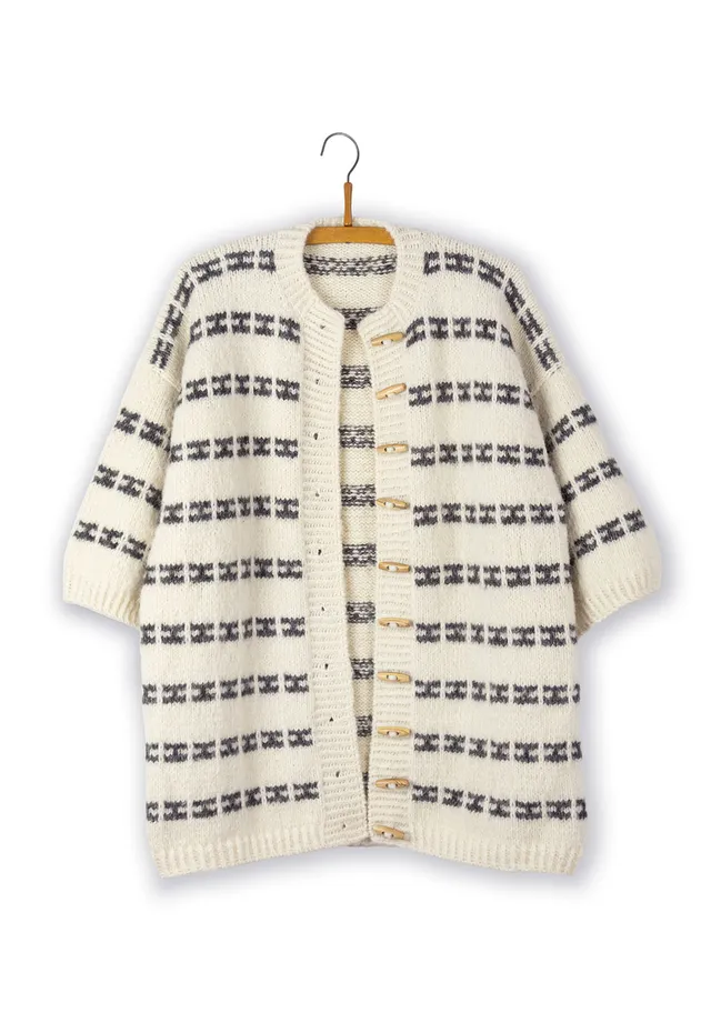 Isager Karla Cape kit tricot cape laine
