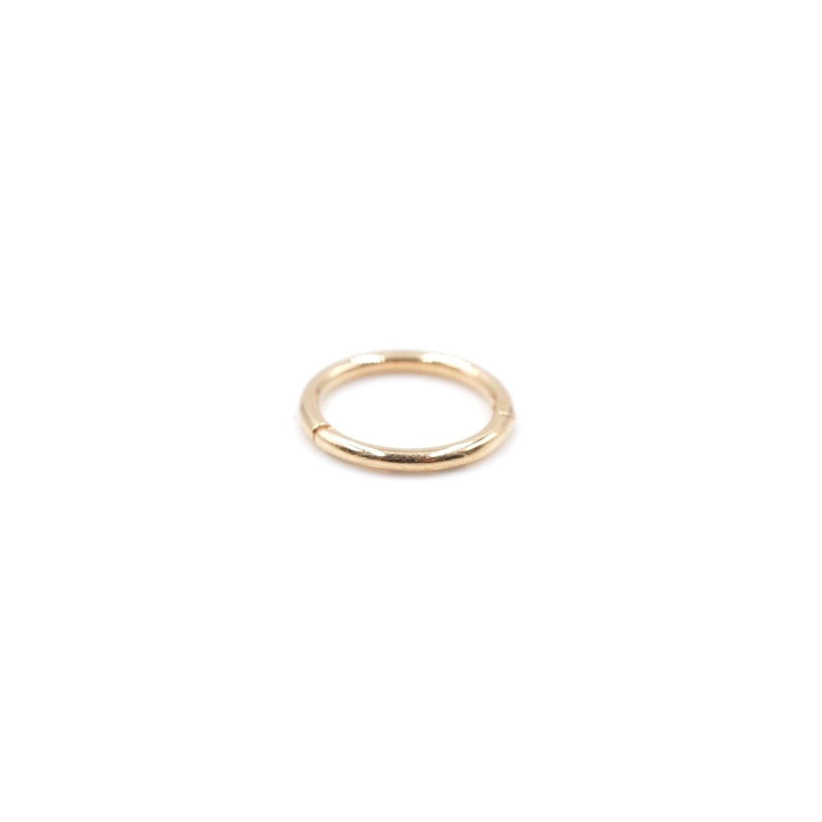 Angèle Brousse Circle n°5 mini créole or jaune 18 carats 5 mm