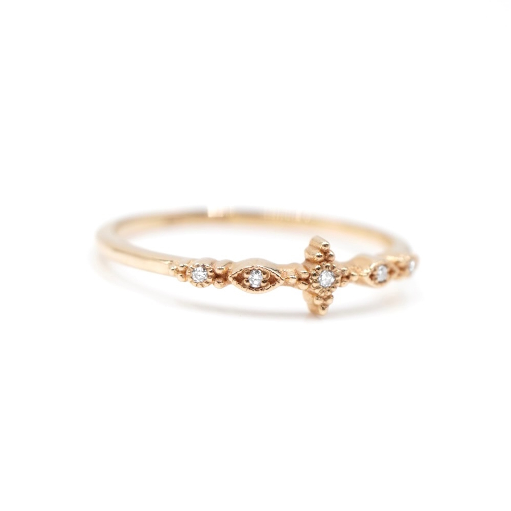 Angèle Brousse Greta bague Pretty or jaune 18 carats