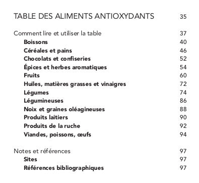 Souccar Guide pratique Aliments antioxydants livre broché 500 aliments