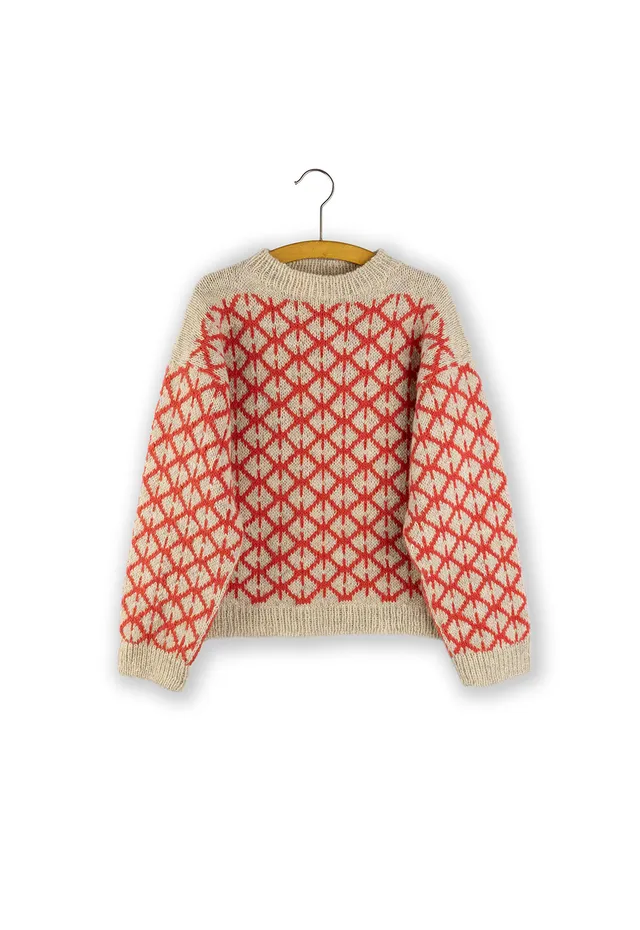 Isager Aase Sweater Junior kit pull enfant