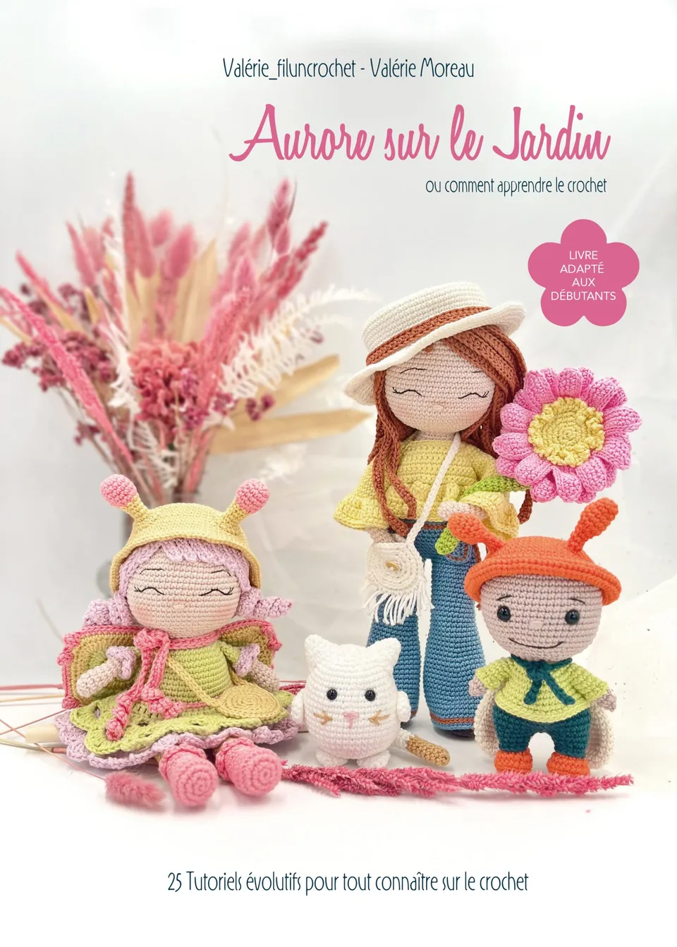 Valerie Fil un Crochet Aurore sur le Jardin livre crochet débutants A4