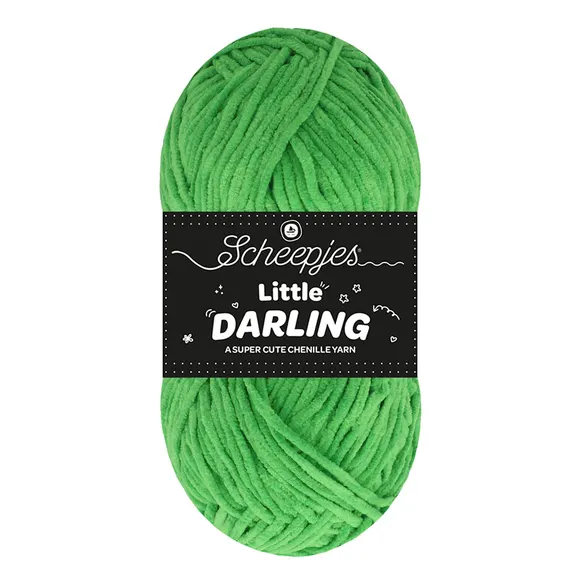 Scheepjes Chenille 407 fil velours vert Froggy