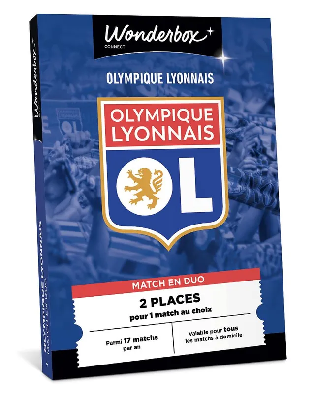 Wonderbox Évènements Olympique Lyonnais Classic coffret 2 pers