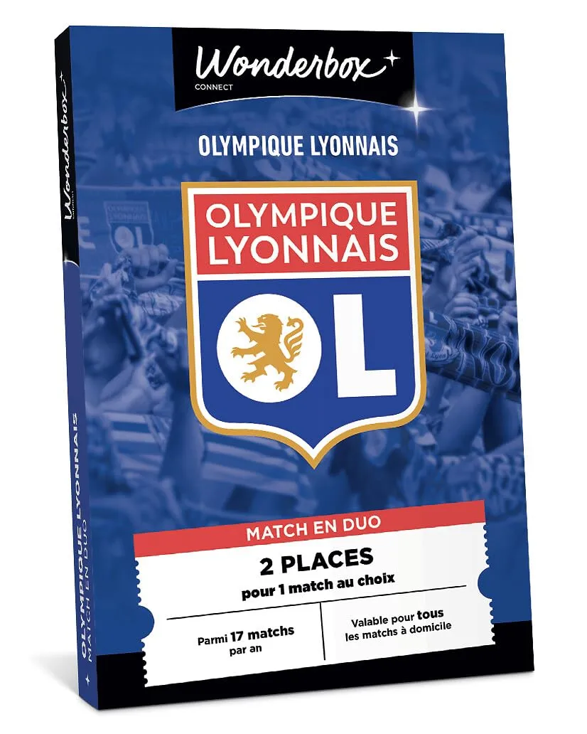 Wonderbox Évènements Olympique Lyonnais Classic coffret 2 pers
