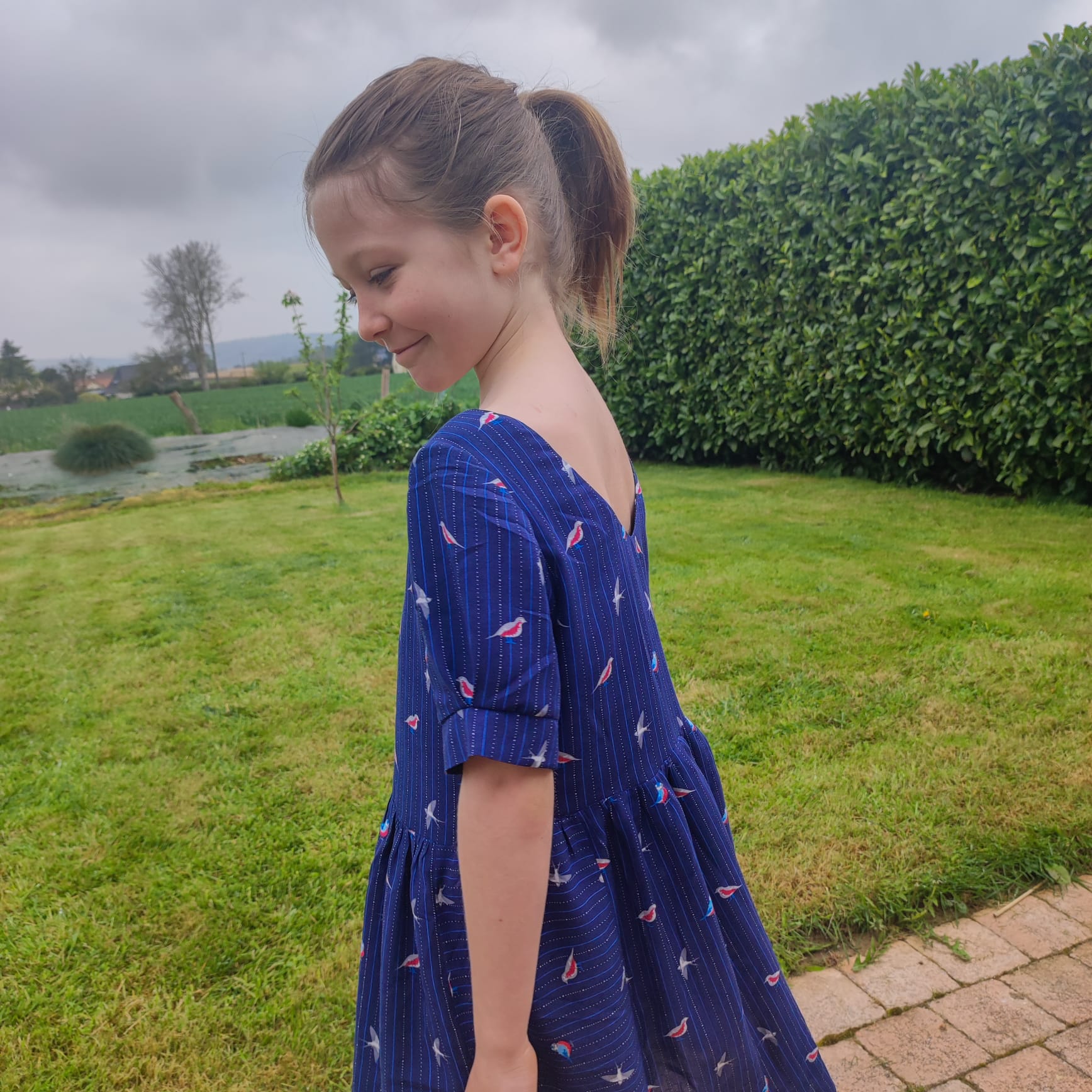 Laeti & Léa Cho Junior patron blouse enfant 4-14 ans PDF col plat