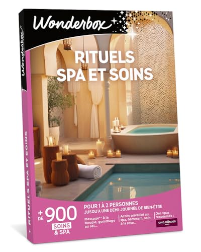 Wonderbox Beauté & bien-être Rituels Spa et Soins coffret 1 à 2 pers.