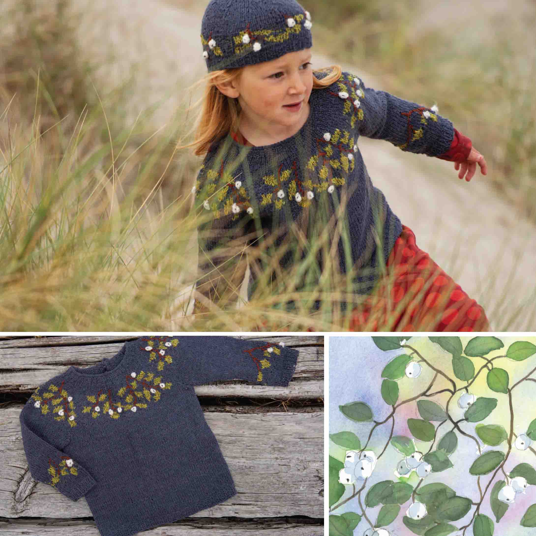 Isager Books Strejf af natur i strik livre tricot modèles laine