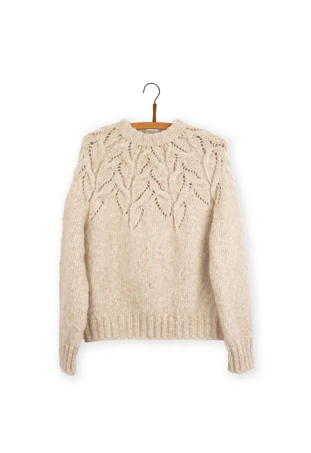 Isager Yarn Kits Efeu Sweater kit tricot pull