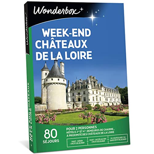 Wonderbox Week-End Châteaux de la Loire coffret séjour 2 pers.