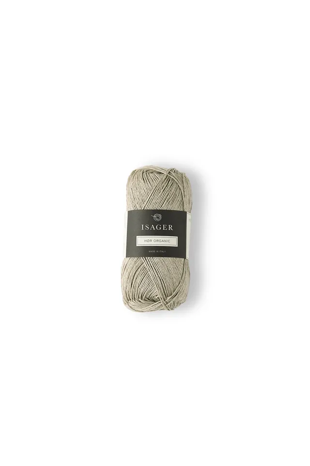 Isager Hør Organic fil à tricoter lin bio