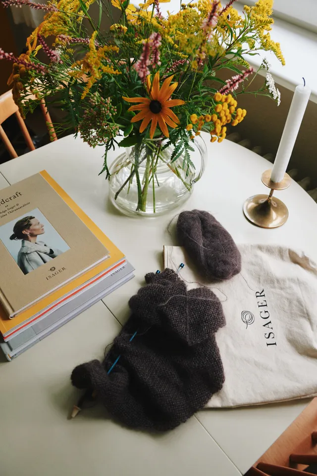 Isager Retreat Strikkeweekend atelier tricot laine