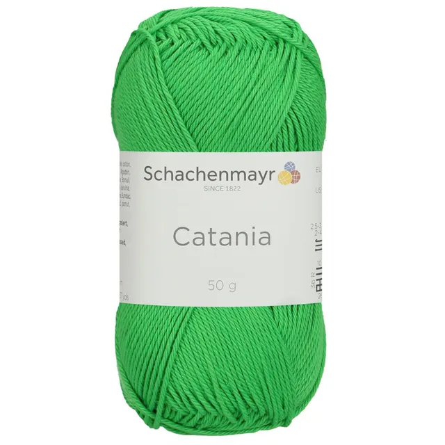 Schachenmayr Catania 0445 fil coton vert néon
