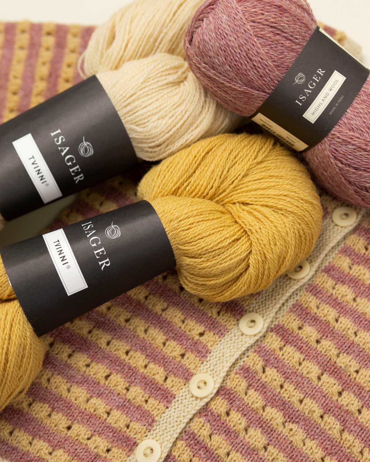 Isager Agnes kit tricot laine pull femme