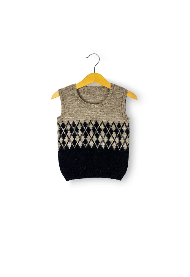 Isager Williams vest kit tricot gilet